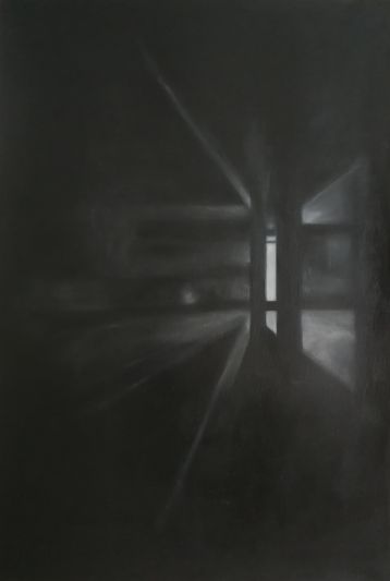 Bunker, schwarz weiß Fotografie