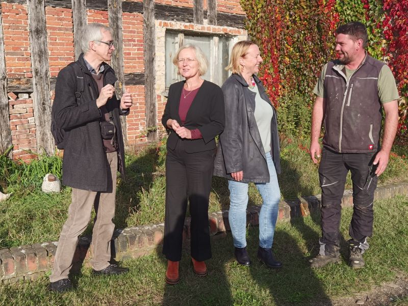 Menschen im Gespräch: Dr. Marcus Cante, Dietlind Biesterfeld, Hiltrud Preuß, Kai Rosenthal