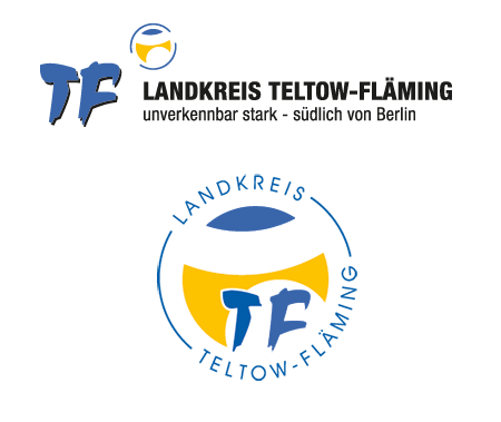 TF-Logo und -Button